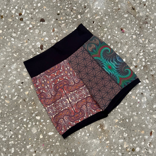 Patchwork Shorts XS/S