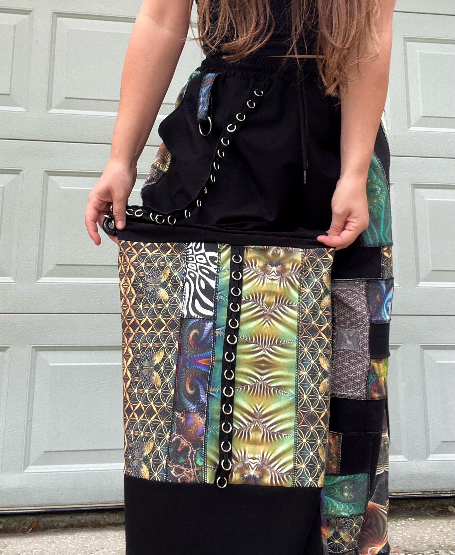 Scrap Patchwork Pants XS-XL