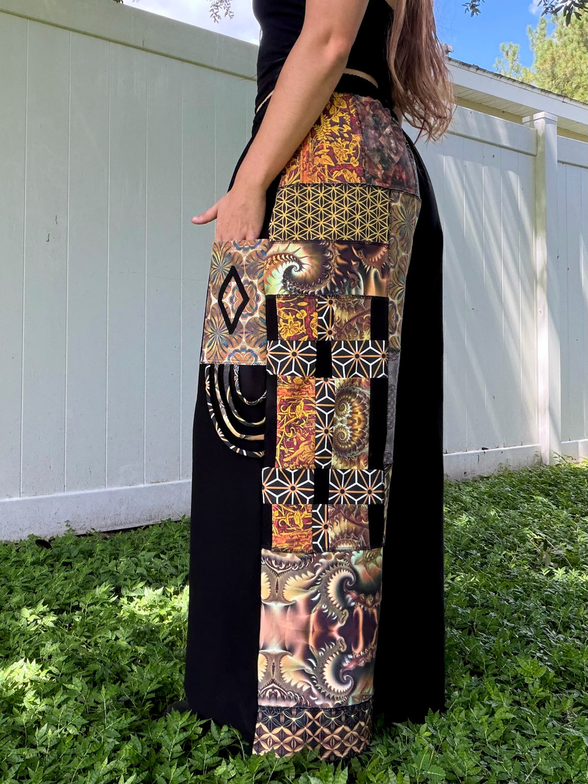 Patchwork Pants XS-XL ✨