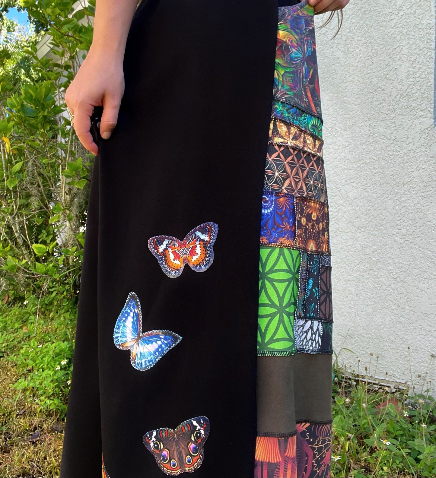 Patchwork Pants 𐦍 XS-XL