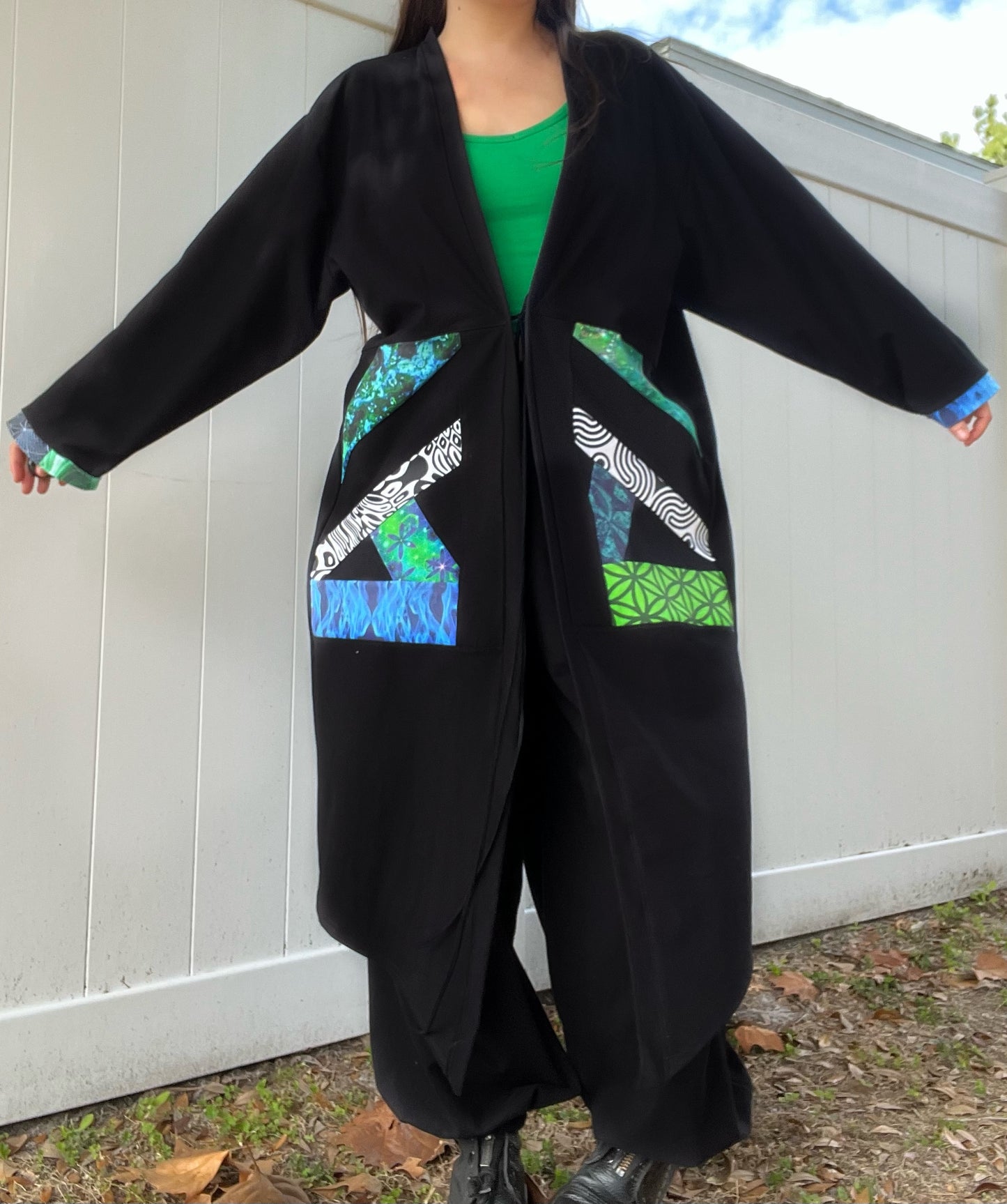 Fishtail Patchwork Mystic Robe ✧ XL