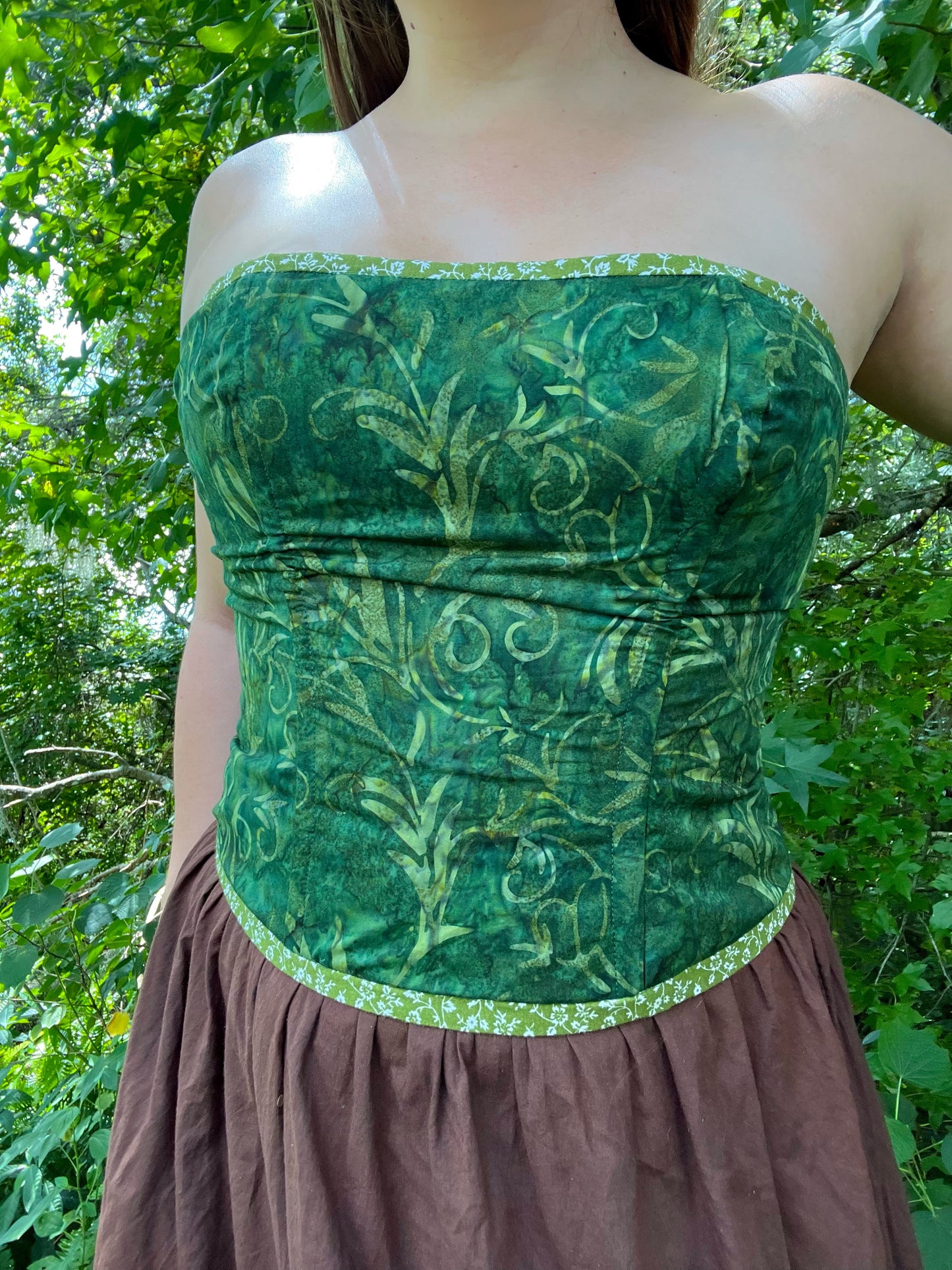 Woodland Corset Top M/L