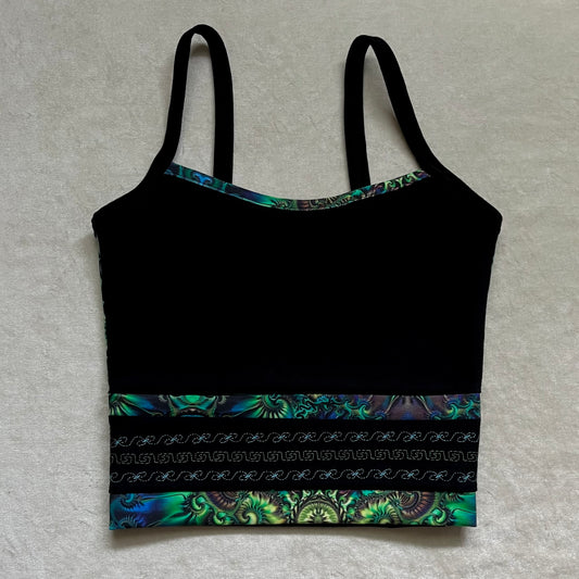 Tank Top W/ Embroidery XS/S (less cropped)