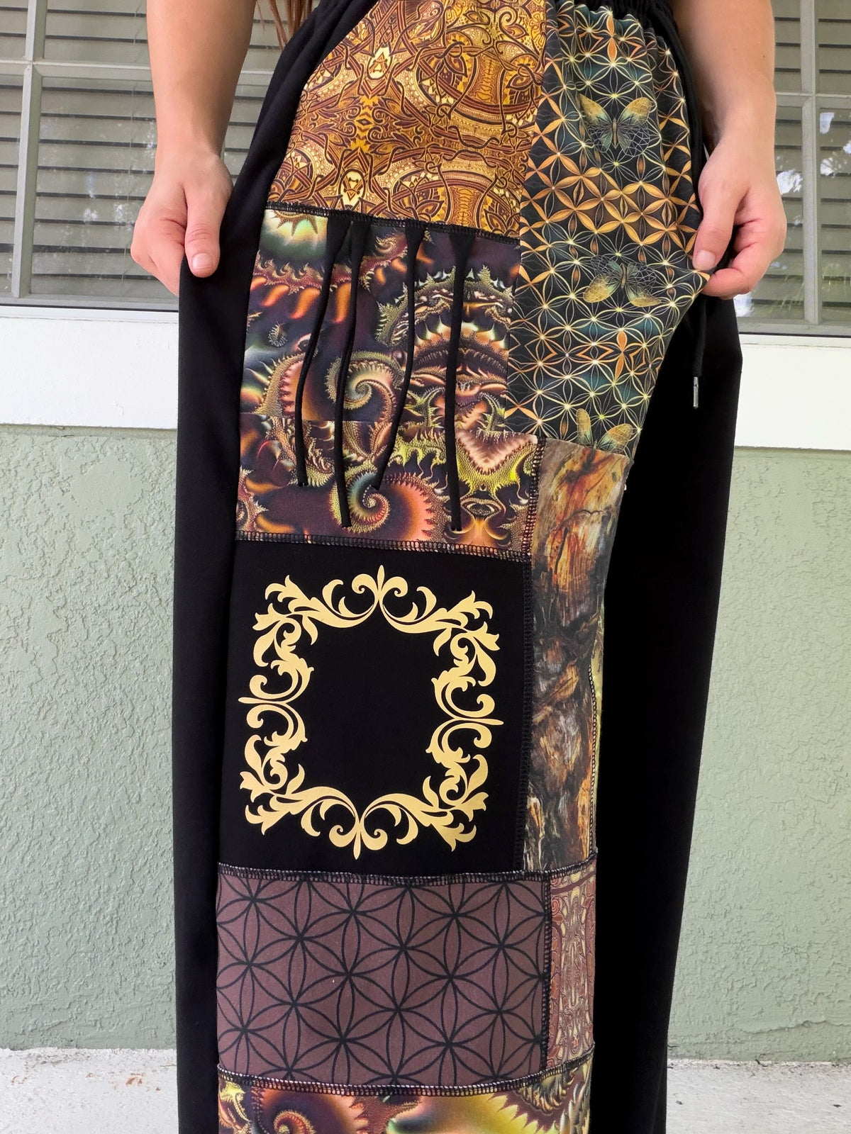 Patchwork Pants XS-XL ✨