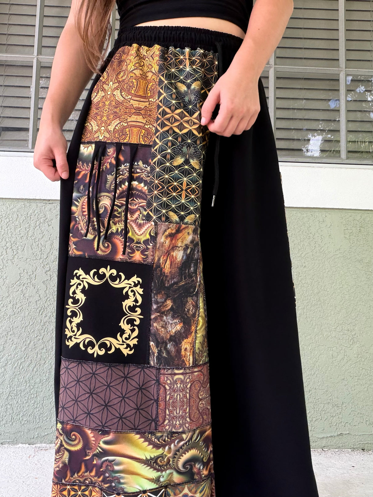 Patchwork Pants XS-XL ✨