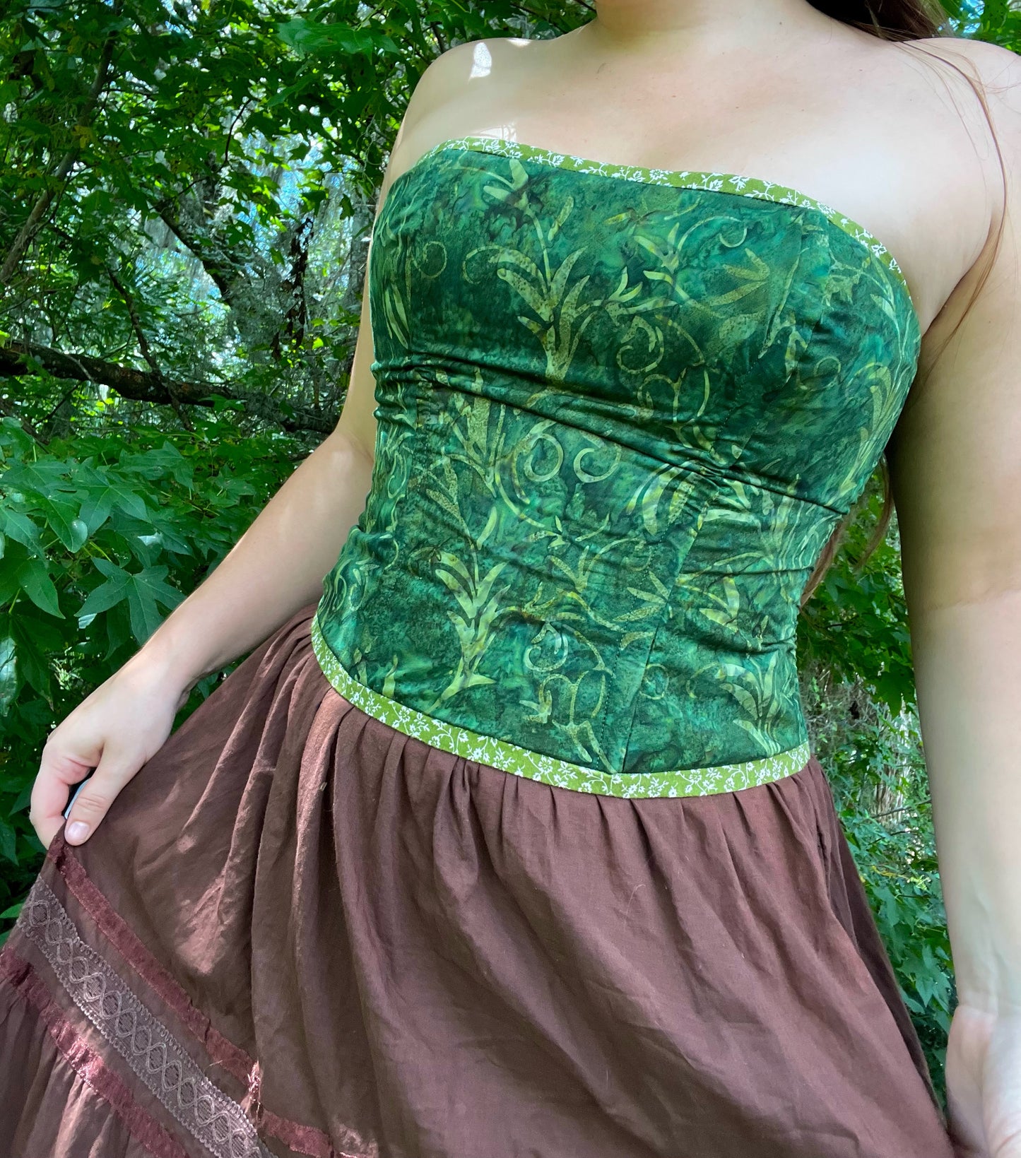 Woodland Corset Top M/L