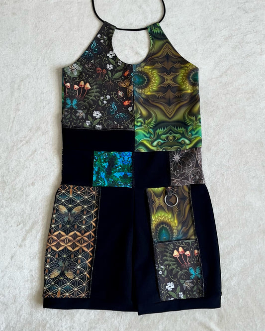 Patchwork Romper ❈ S/M