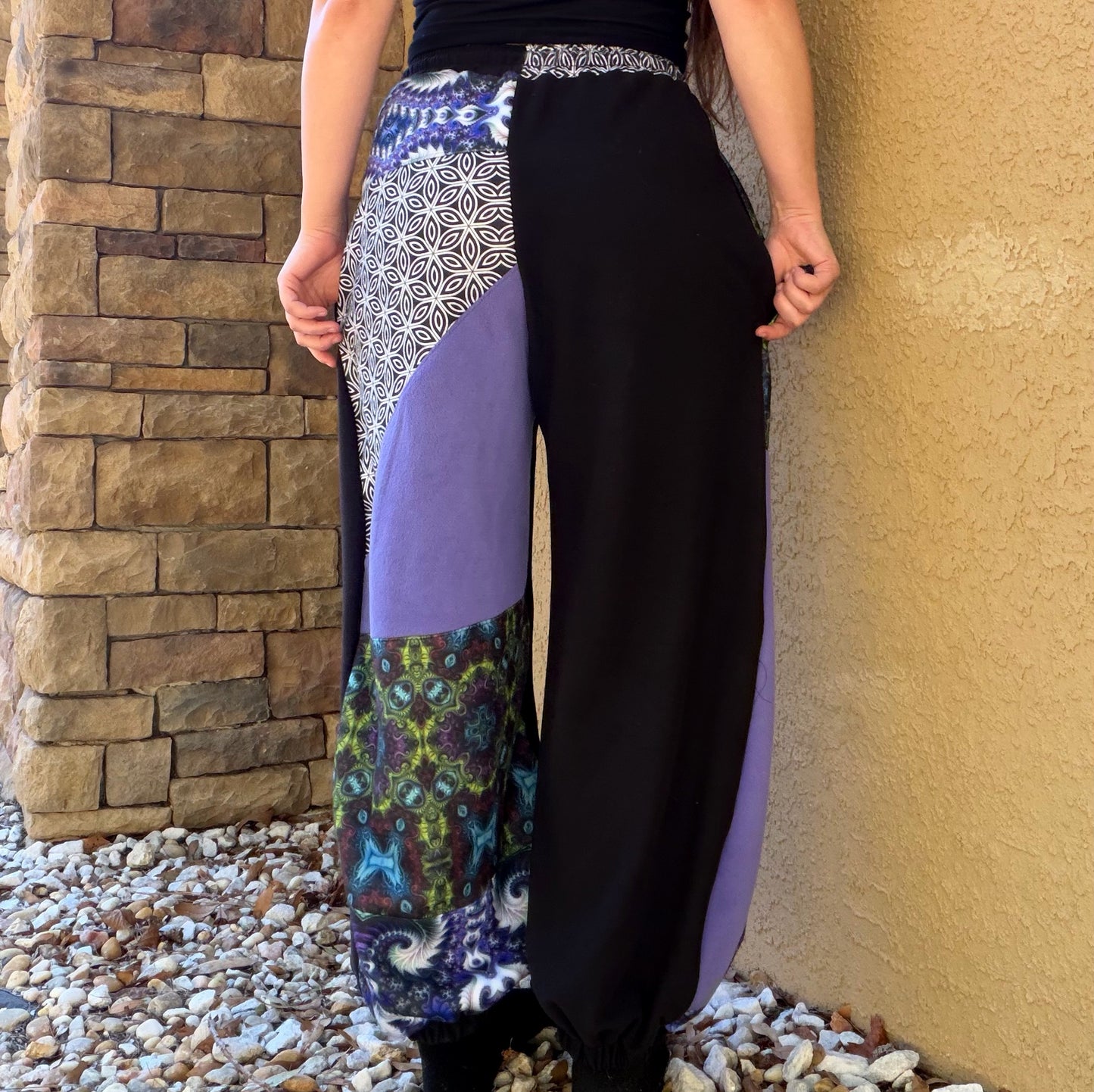 FLEECE Purple Sweats XS-M