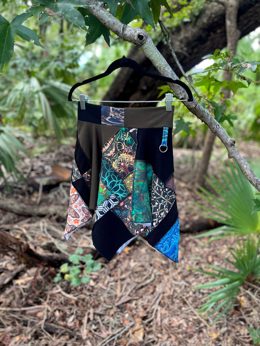 Patchwork Pixie Skirt S/M