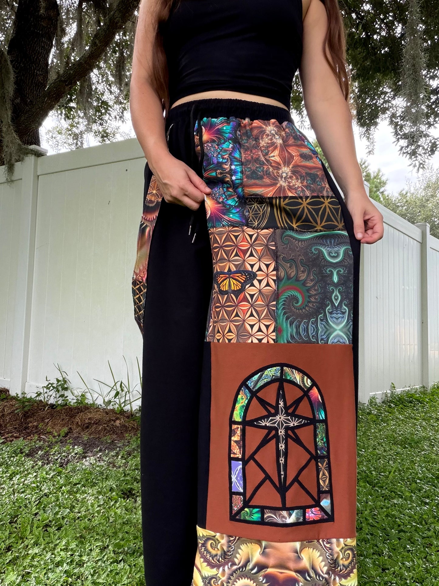 Stained Glass Pants 💠 XS-XL