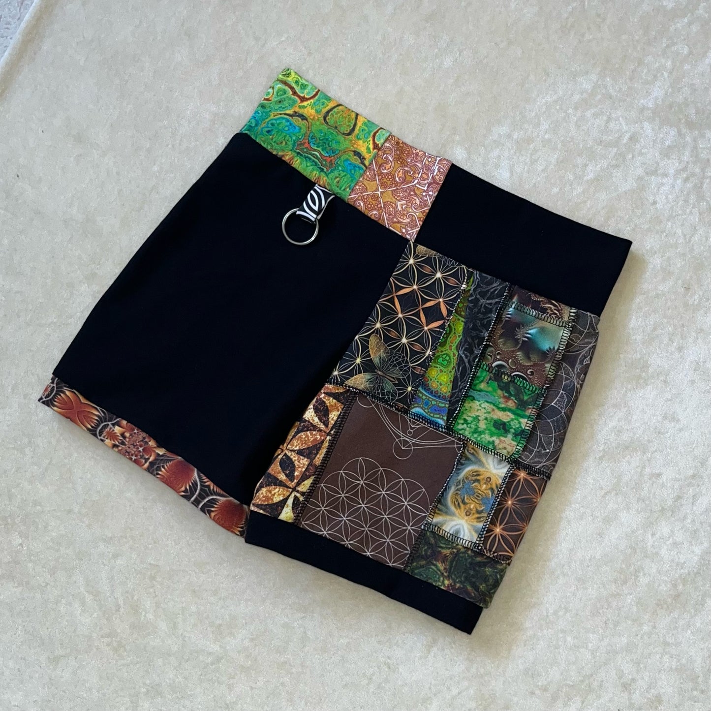 Xtra Patchwork Ring Shorts S/M