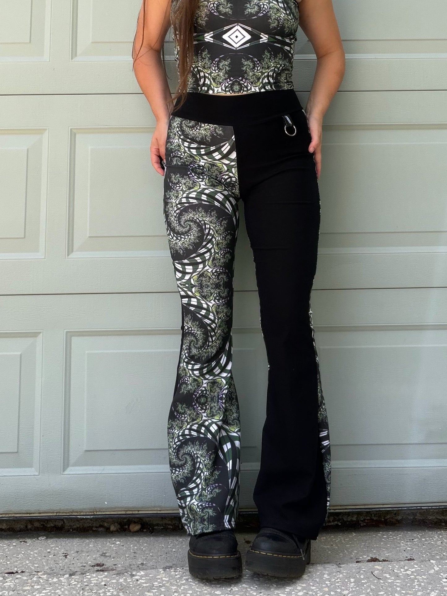 Half n Half Flares M/L