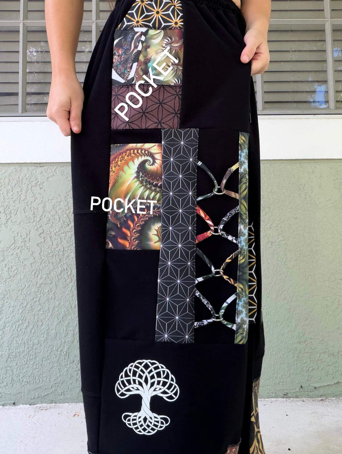 Patchwork Pants 🪾 XS-XL