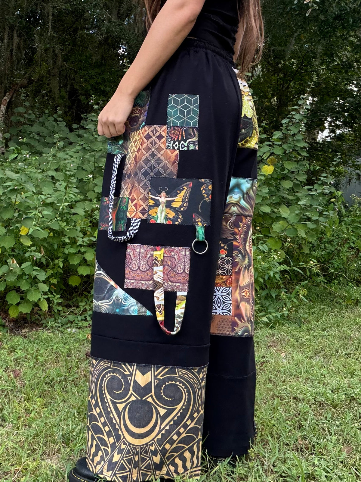 Patchwork Pants 🪾 XS-XL