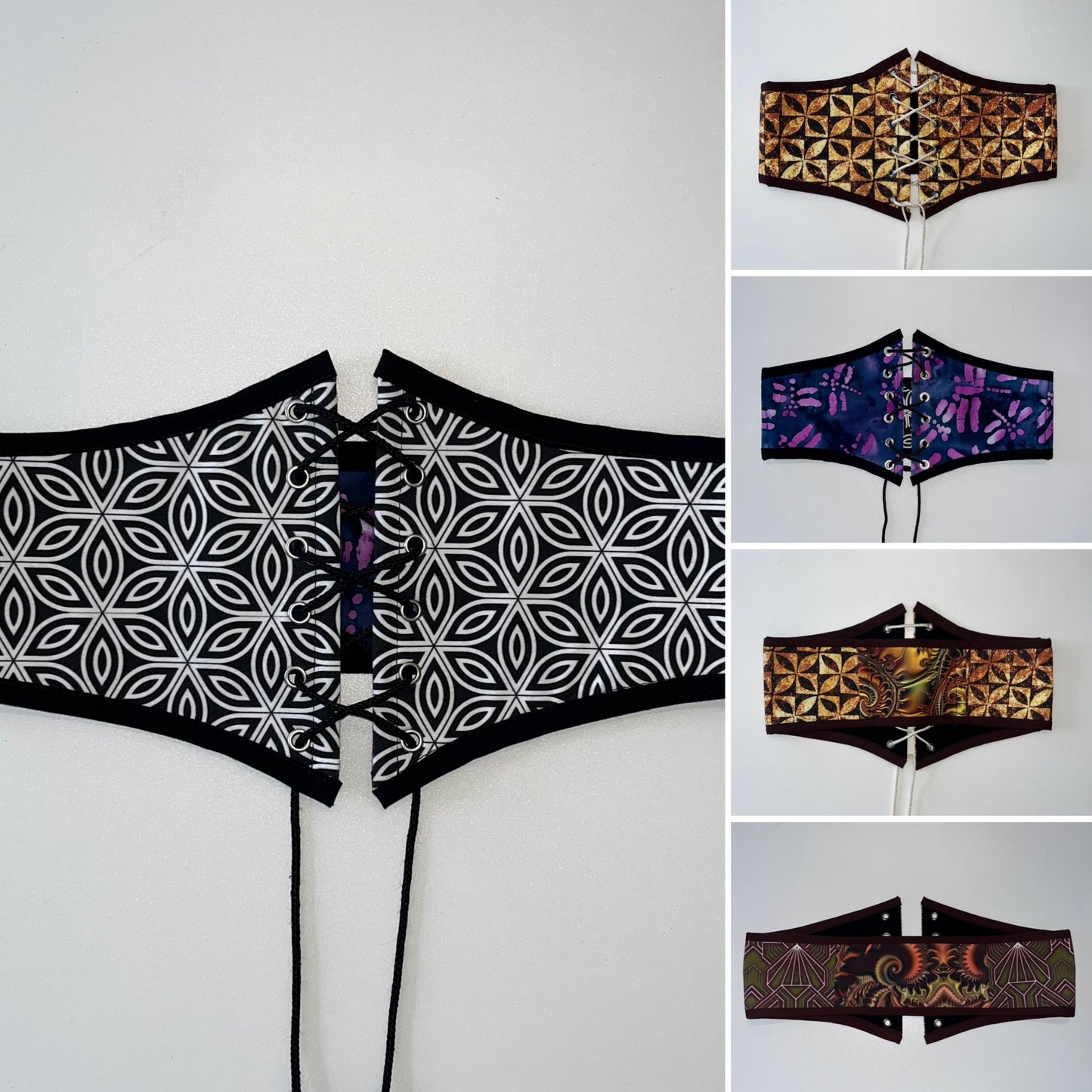 Underbust Corset Belt (Made To Order- Choose Any Pattern on the site)