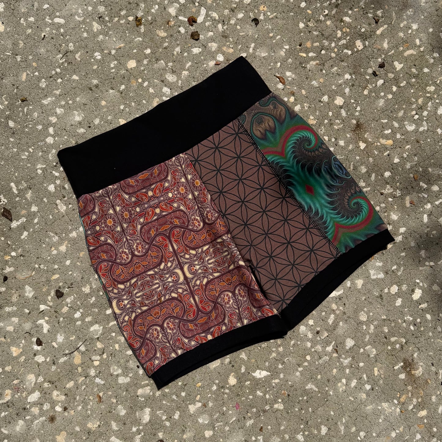 Patchwork Shorts XS/S