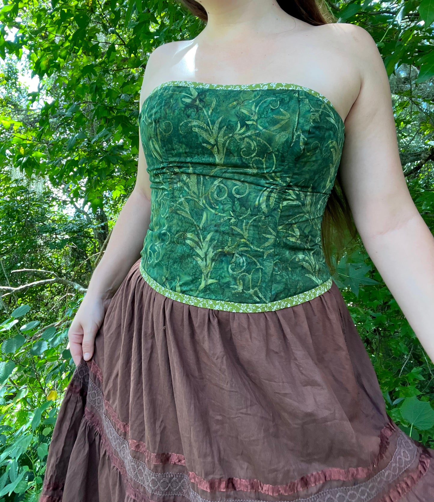 Woodland Corset Top M/L