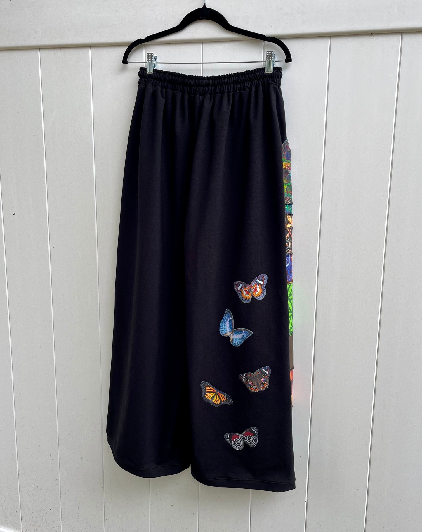 Patchwork Pants 𐦍 XS-XL