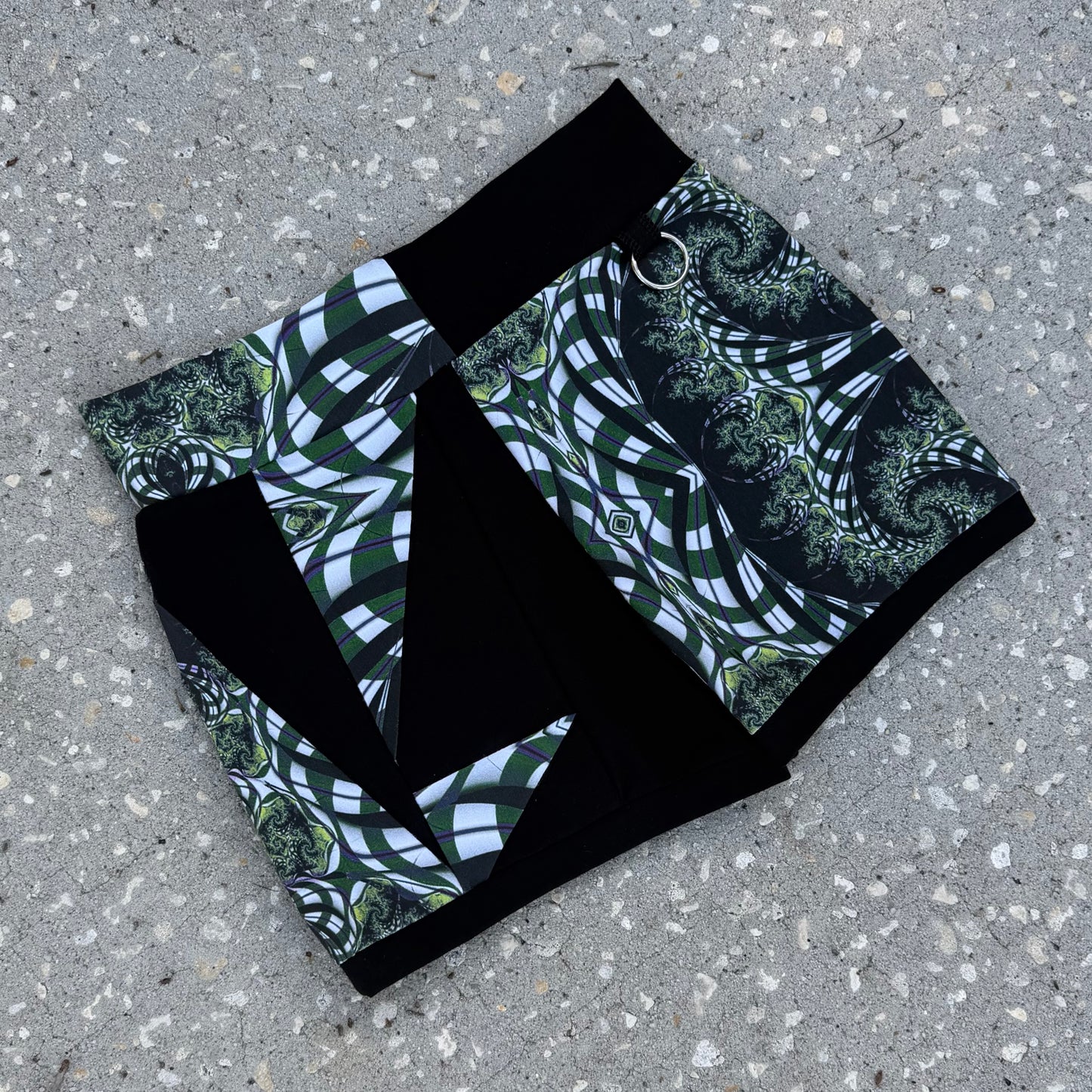 Patchwork Ring Shorts M/L