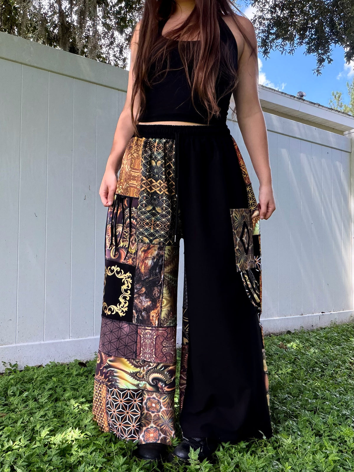 Patchwork Pants XS-XL ✨