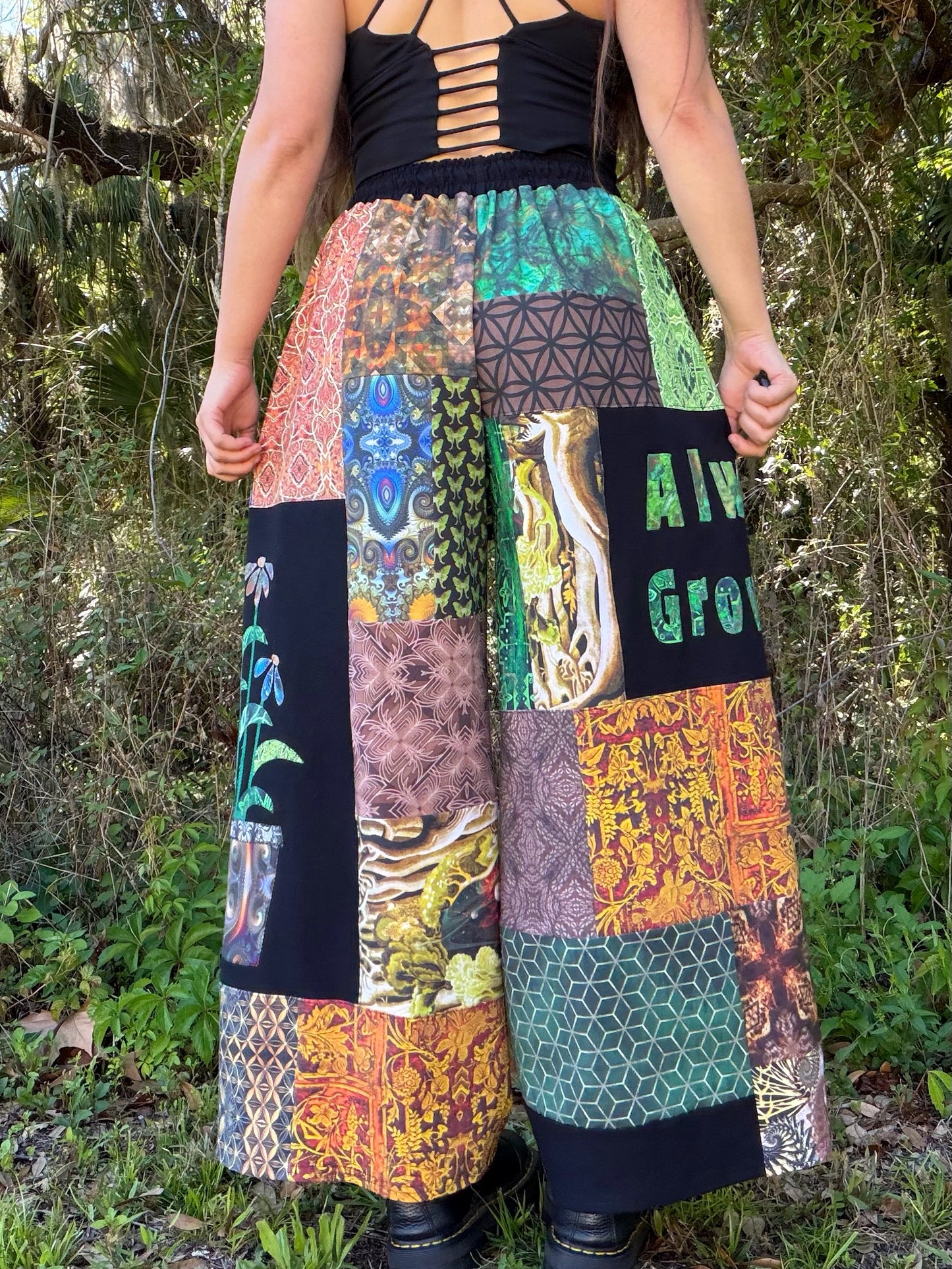 Plant Pot Patchwork Pants 🌱 XS-XL