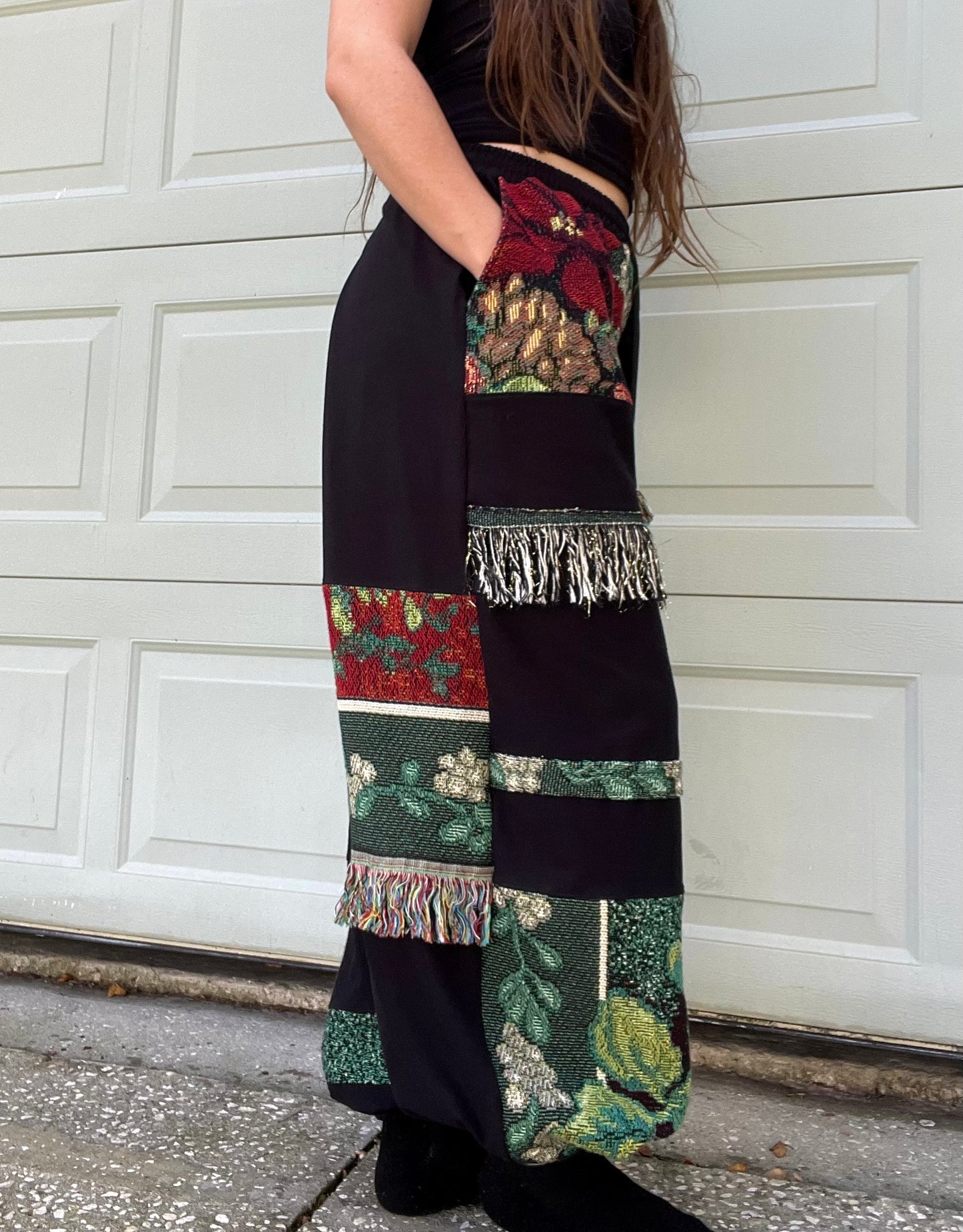 Blanket Patchwork Pants ᪥ XS-XL