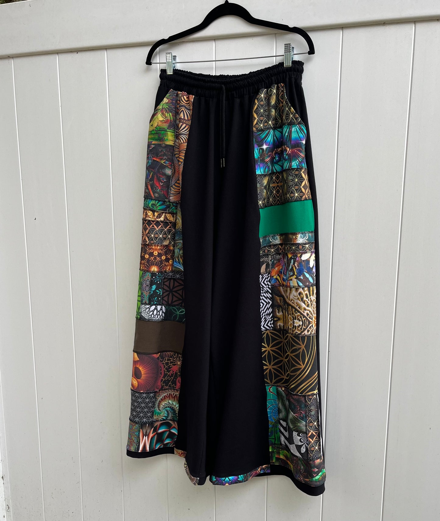 Patchwork Pants 𐦍 XS-XL