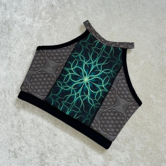 High Neck Halter Bralette XS/S