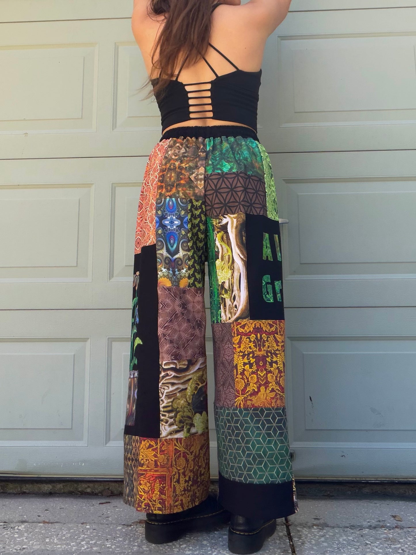 Plant Pot Patchwork Pants 🌱 XS-XL