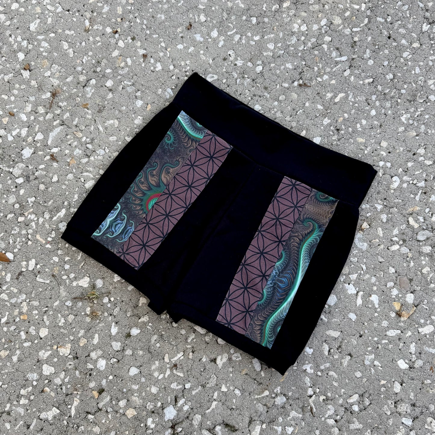 Patchwork Shorts S/M