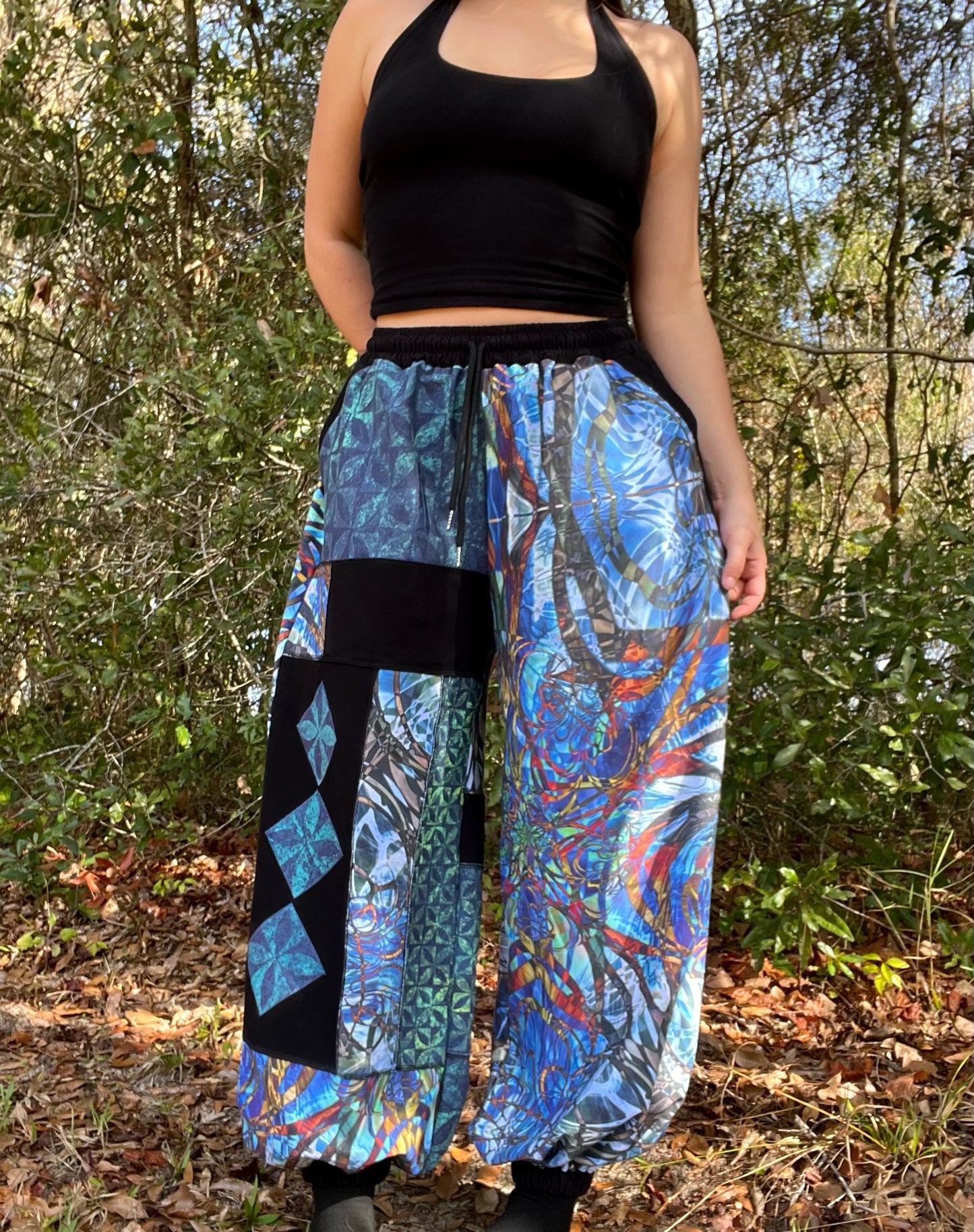 Patchwork Pants ✧ XS-XL