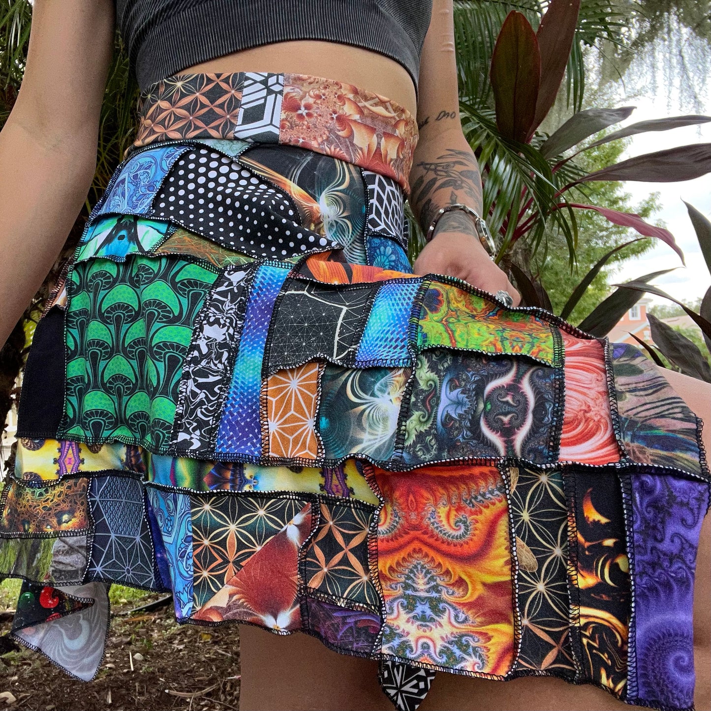 Patchwork Pixie Skirt ✾ S/M