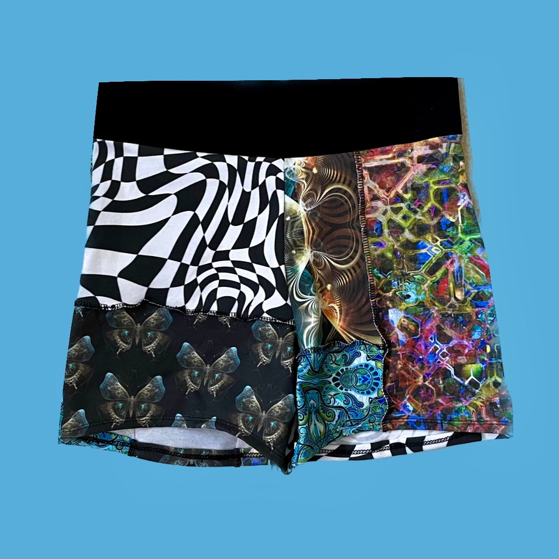 Patchwork Shorts ꕥ S/M