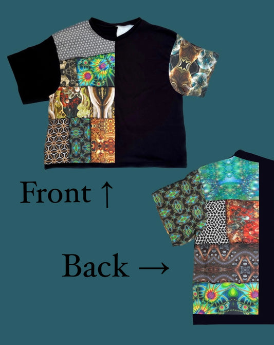 Patchwork Tee Prototype (read description) ♡ L