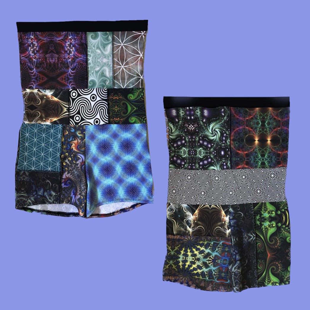 Patchwork Romper XL/XXL