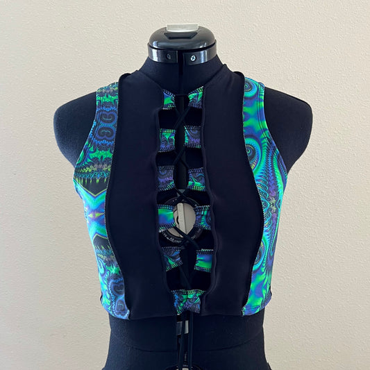 Lace Up Top ☆ L/XL