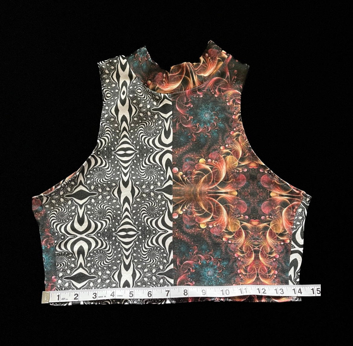 High Neck Patchwork Tank - Sewn by Me ♡