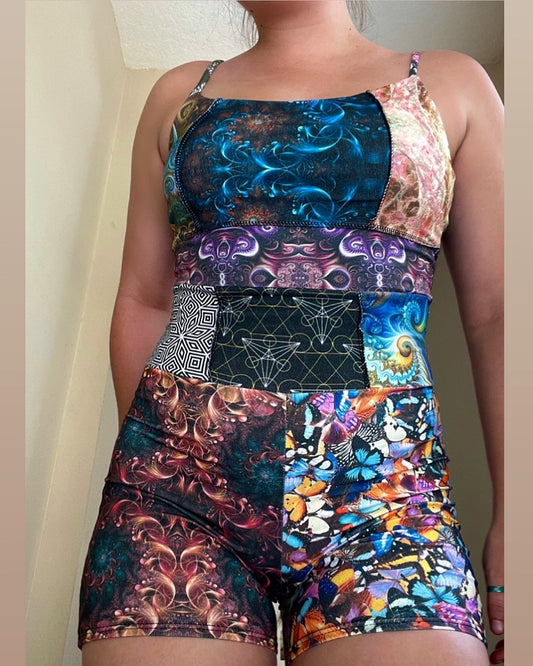 Patchwork Romper V2 ♡ S/M