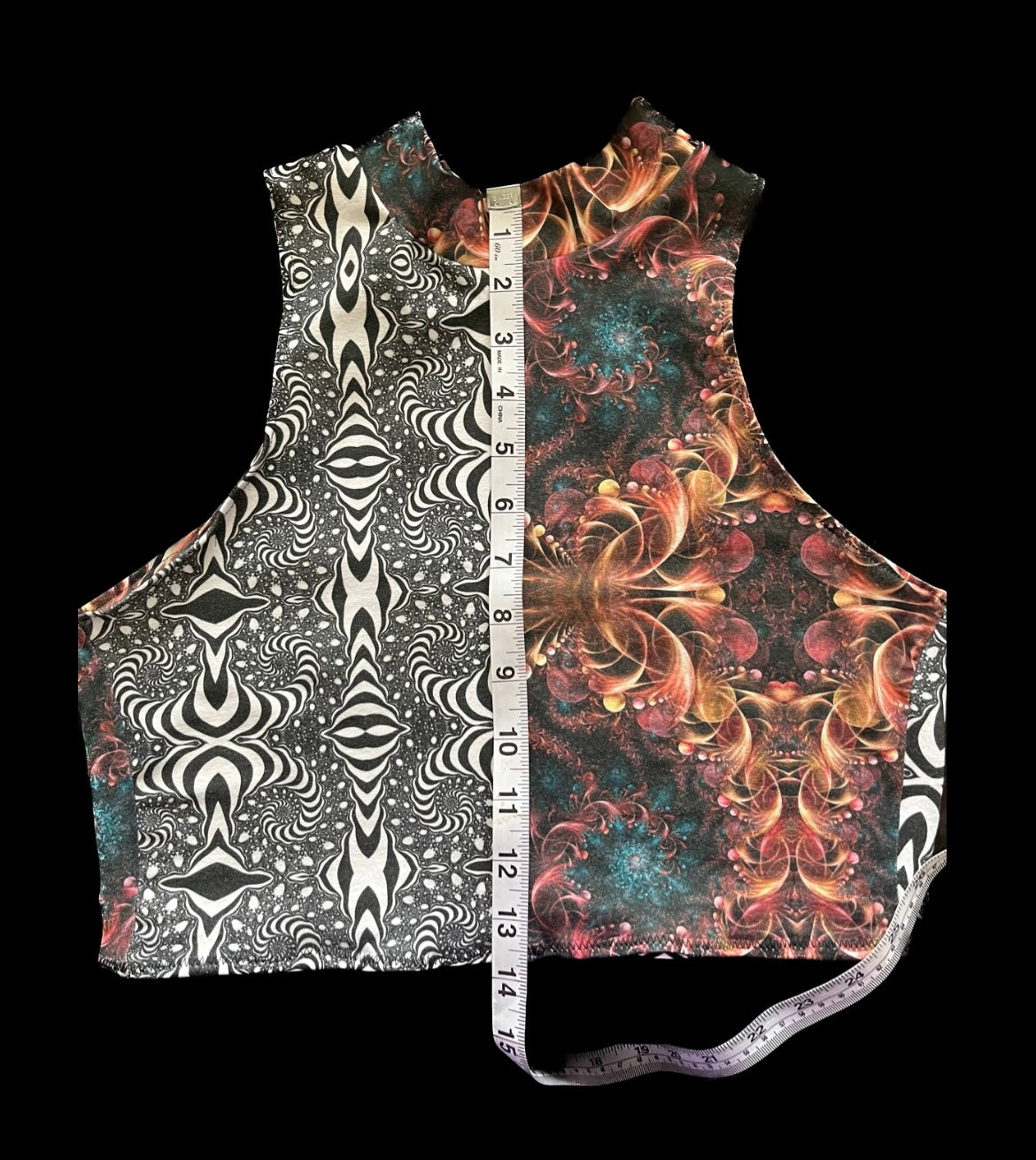 High Neck Patchwork Tank - Sewn by Me ♡