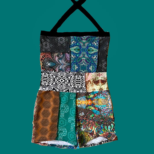Patchwork Romper ♡ M